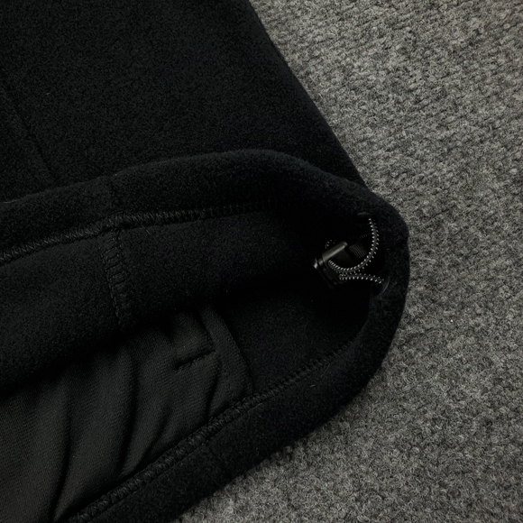 LL Bean Polartec Fleece Vest Jacket Mens Large Black Zip Up Classic 200 NEW - Picture 8 of 9